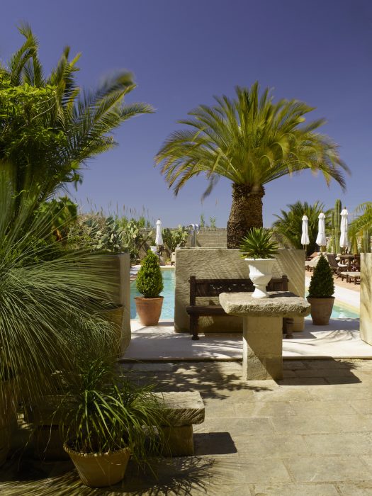 Swimming pool and garden, Il Convento Puglia.