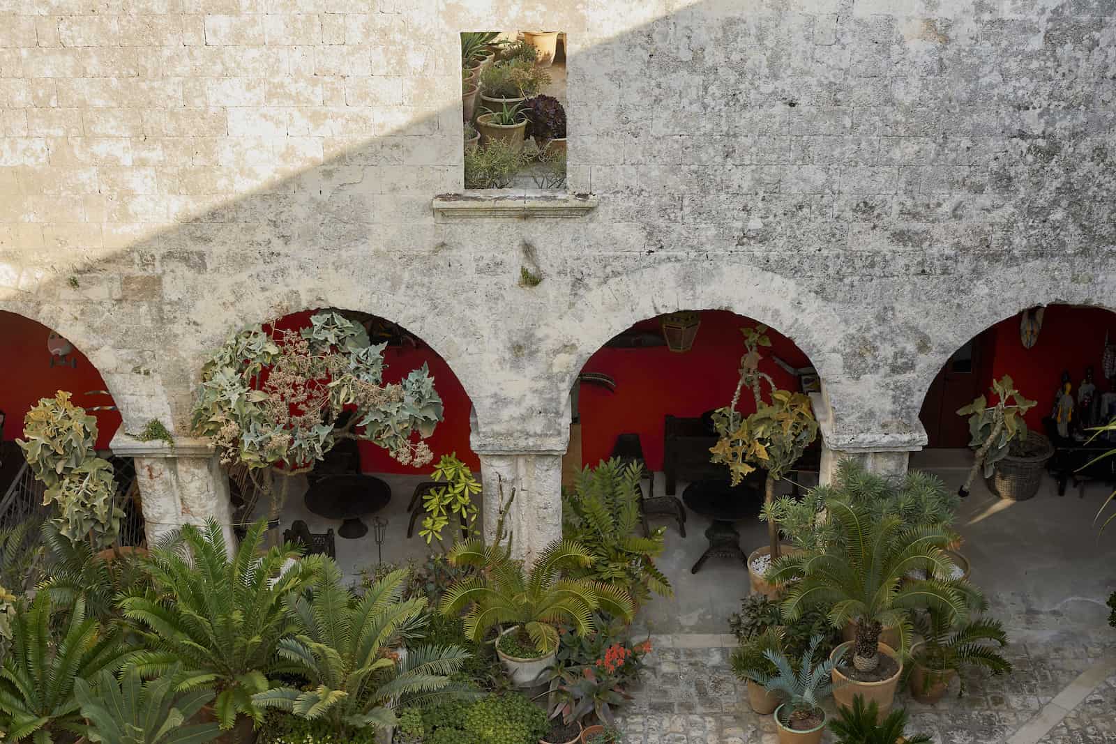 The cloisters of Il Convento, Puglia.