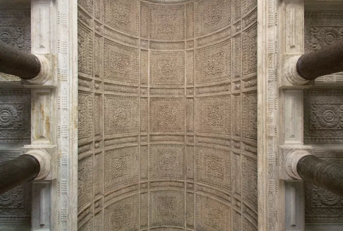 Palazzo Farnese vestibule ceiling.