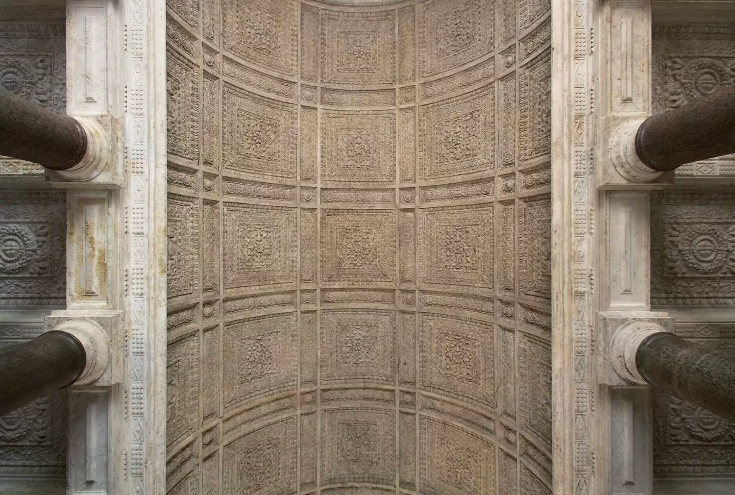Palazzo Farnese vestibule ceiling.