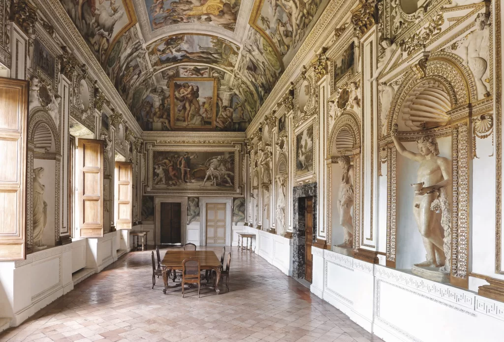 Carracci Gallery, Palazzo Farnese Rome.