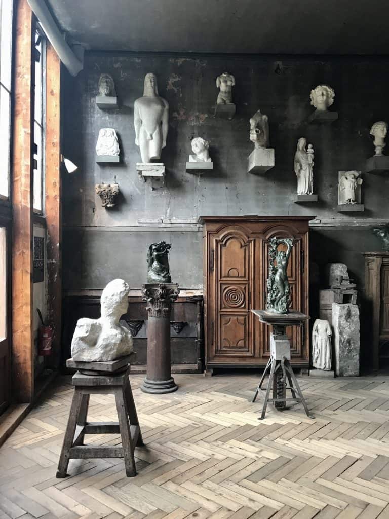 French sculptor Antoine Bourdelle's studio, Musée Bourdelle Paris.