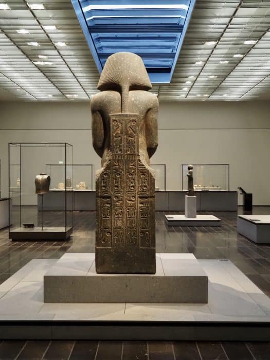 Ancient sculpture, Louvre Abu Dhabi.