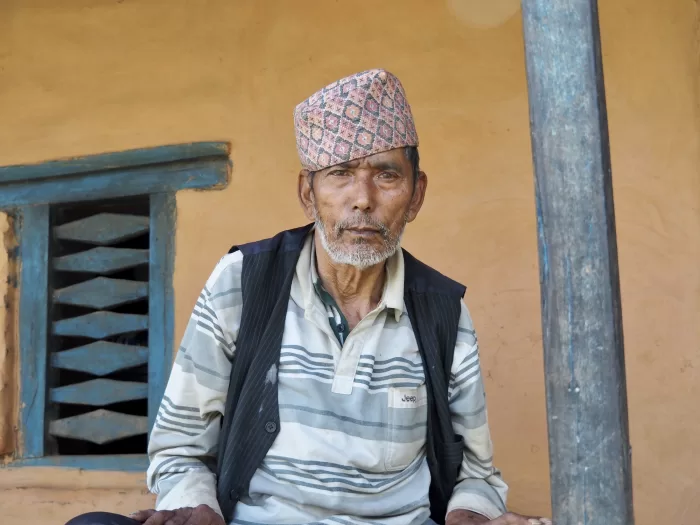 P5272200 A Nepalese farmer, Pokhara.