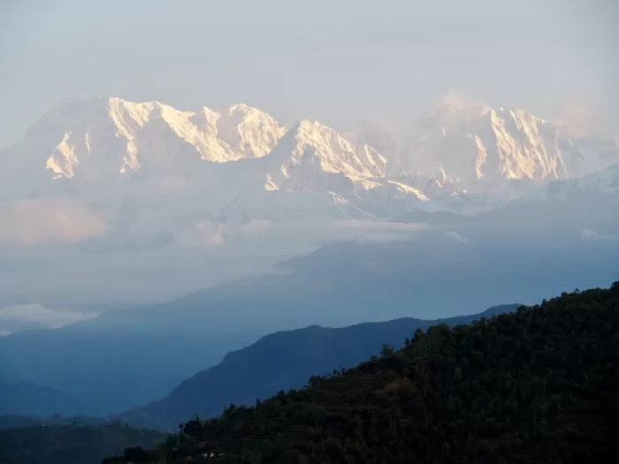 P5282446 Views from Tiger Mountain Pokhara Lodge.
