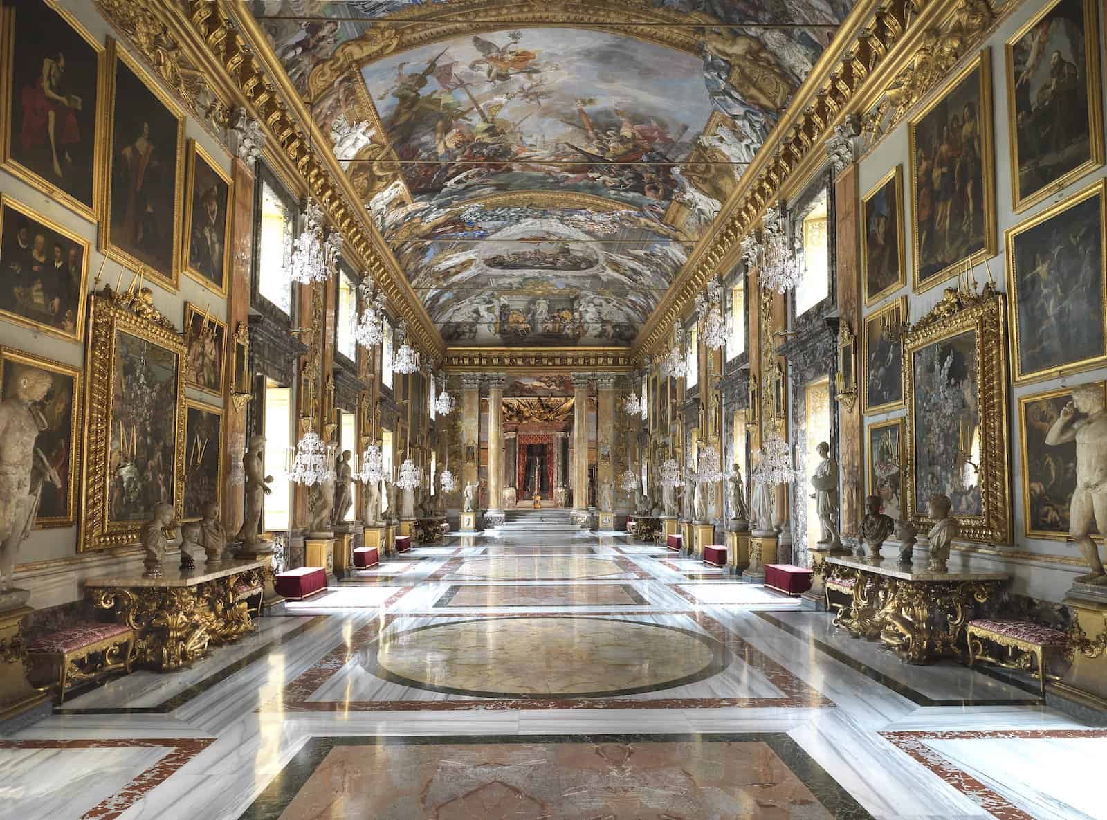 Sala grande, Palazzo Colonna.