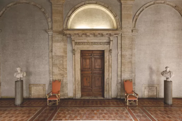 Palazzo Farnese, the French Embassy in Rome.