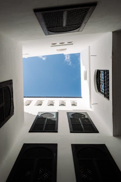 The entrance to the Nord Pinus, Tangier.