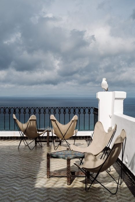 Bar terrace, Nord Pinus Tangier.