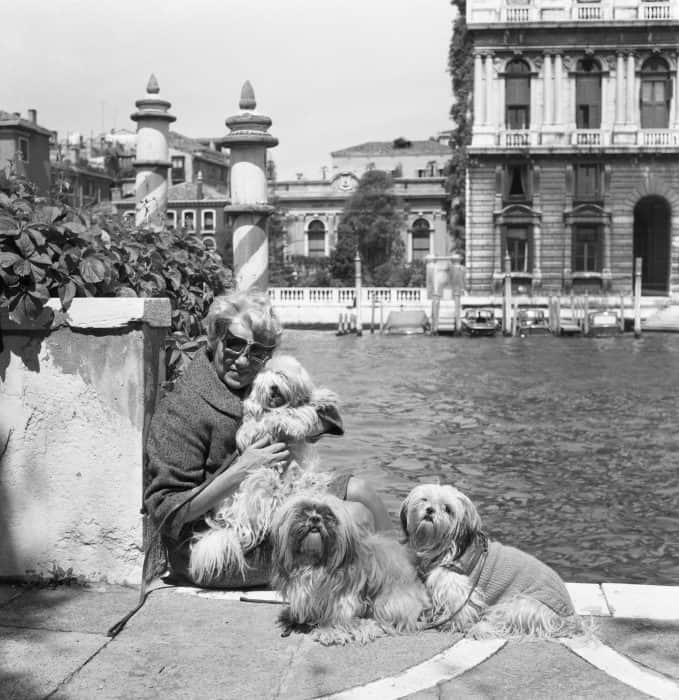 Peggy Guggenheim.
