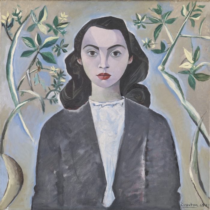 John Craxton's Portrait of Sonia (1948-1957).