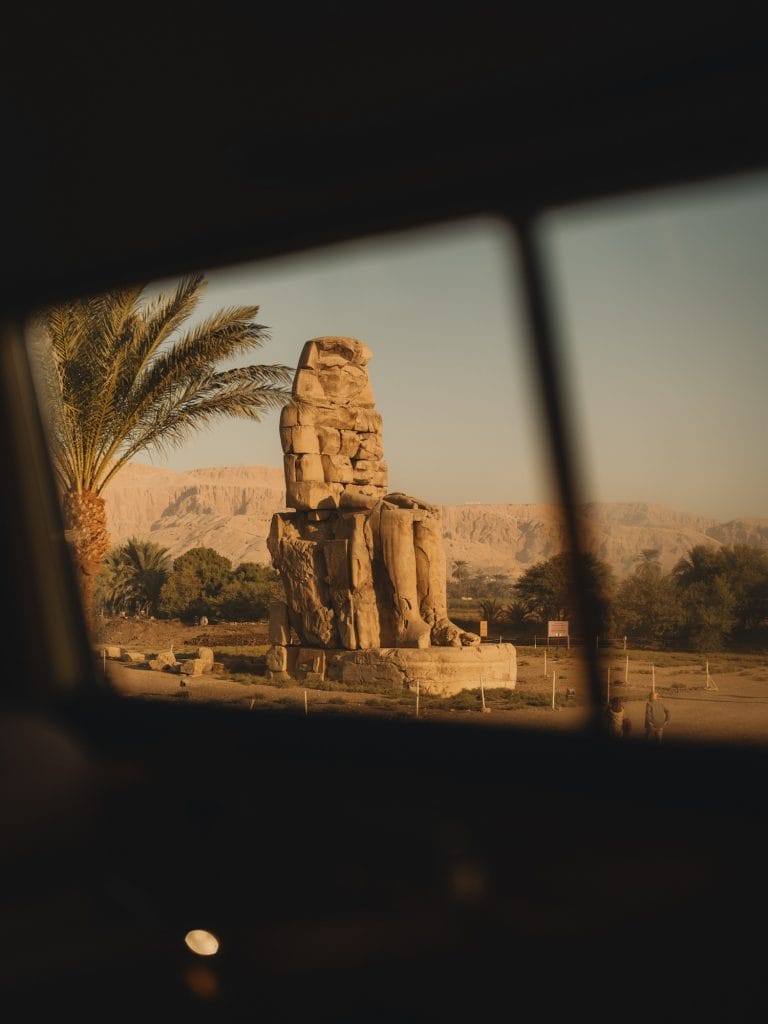 Colossi of Memnon Colossi of Memnon, Egypt.