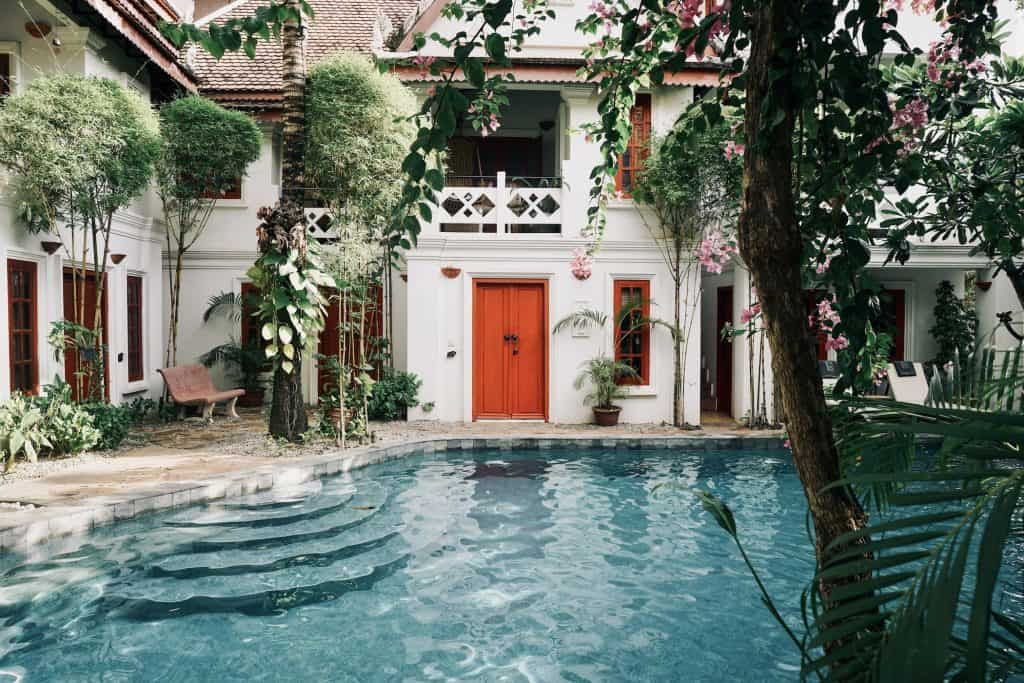 Rambutan Rambutan's hotel pool, Siem Reap.