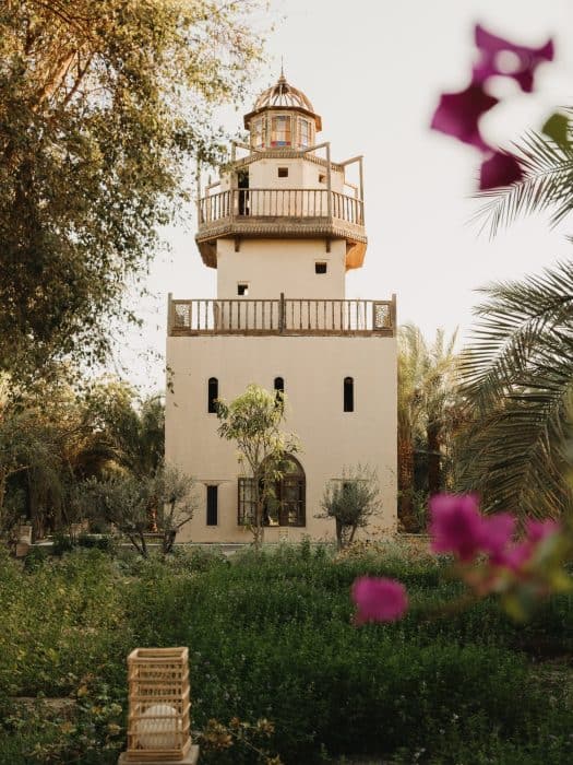 Library, Al Moudira Luxor.
