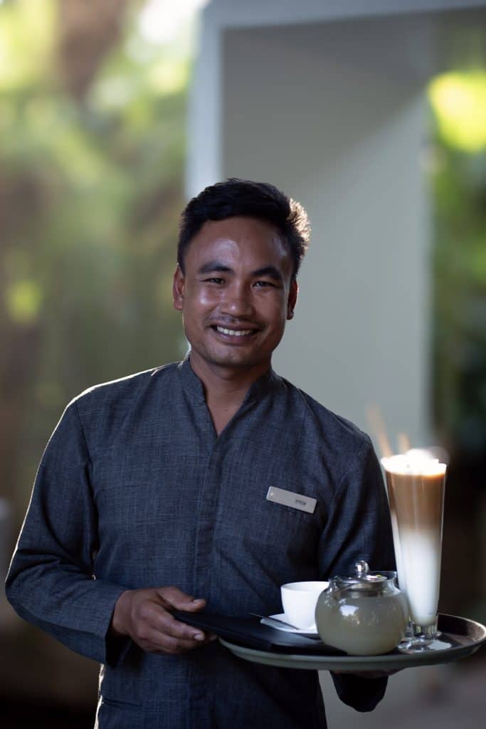 Jaya House Smiling staff at Jaya House River Park, Siem Reap.