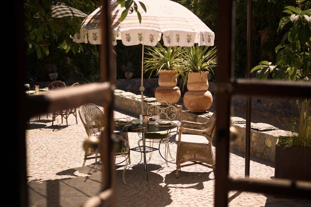 Pétanque Social, a club from the 1930's in Gueliz and now the hottest restaurant in Marrakech.