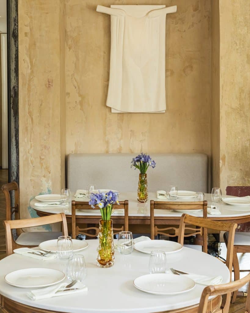 Boutique hotel Unfound Door, home to one of the best restaurants in Tbilisi.