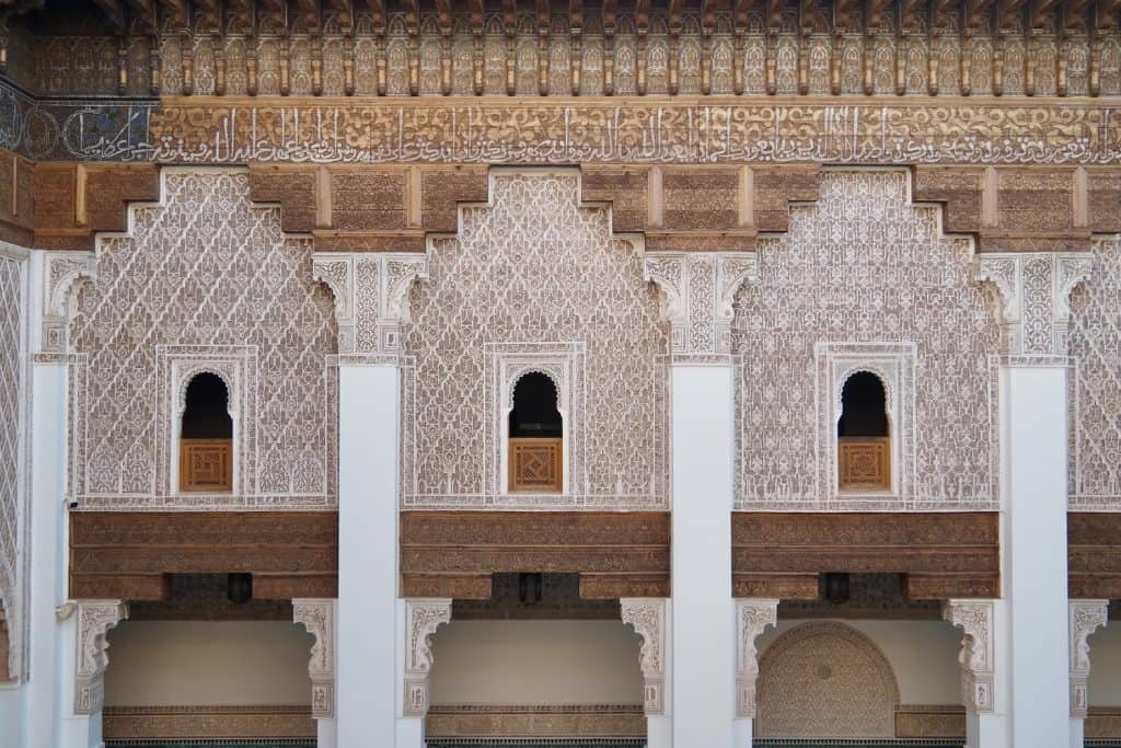 Madrasa Ben Youssef, koranic school in Marrakech.