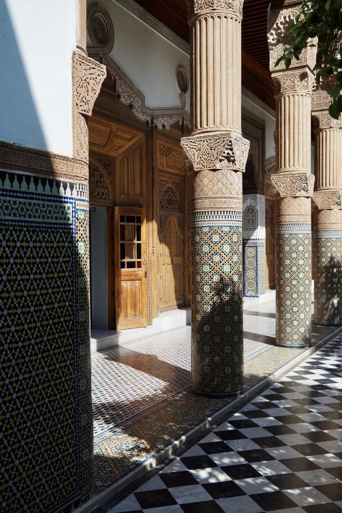 Dar El Bacha, Museum of Confluences, Marrakech.