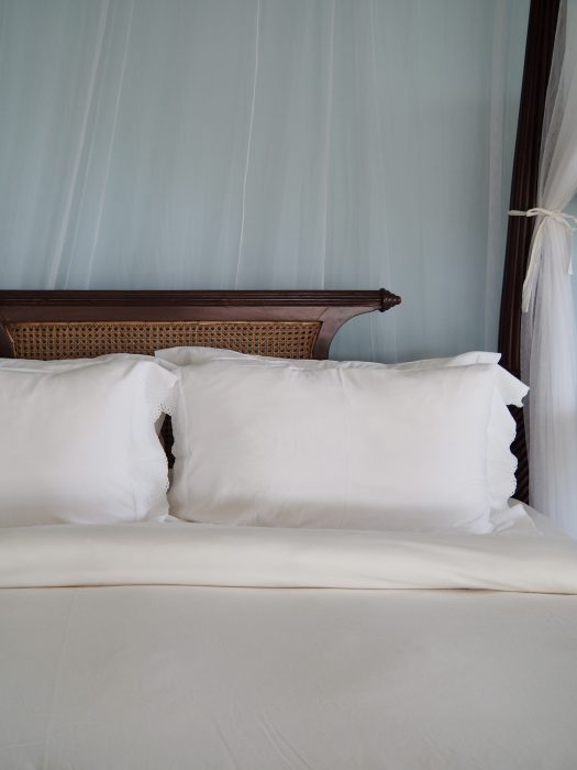 The Villa Bentota Four-poster bed detail, The Villa Bentota.