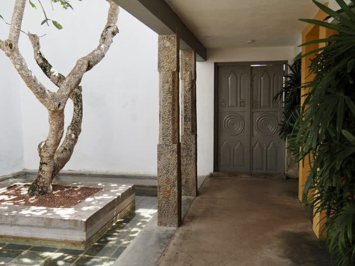 The Villa Bentota Zen courtyard, The Villa Bentota.