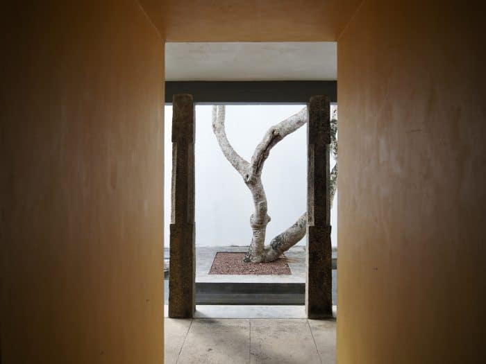 The Villa Bentota Zen courtyard, The Villa Bentota.