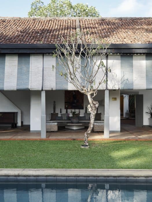 The Villa Bentota Loggia, The Villa Bentota, Sri Lanka.