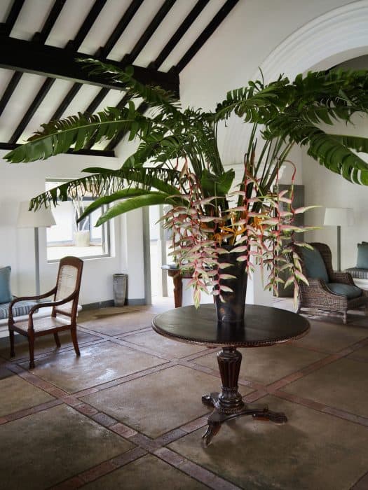 The Villa Bentota The Villa Bentota: a corner of the original 1880's villa that caught the eye of Geoffrey Bawa.