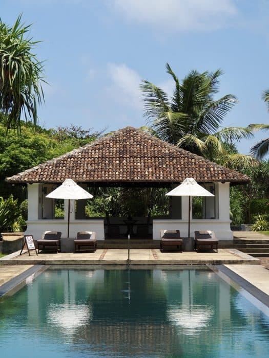 The Villa Bentota One of two swimming pools, The Villa Bentota.