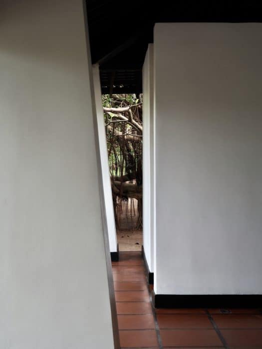 Reception pavilion, Jetwing Lagoon Wellness.