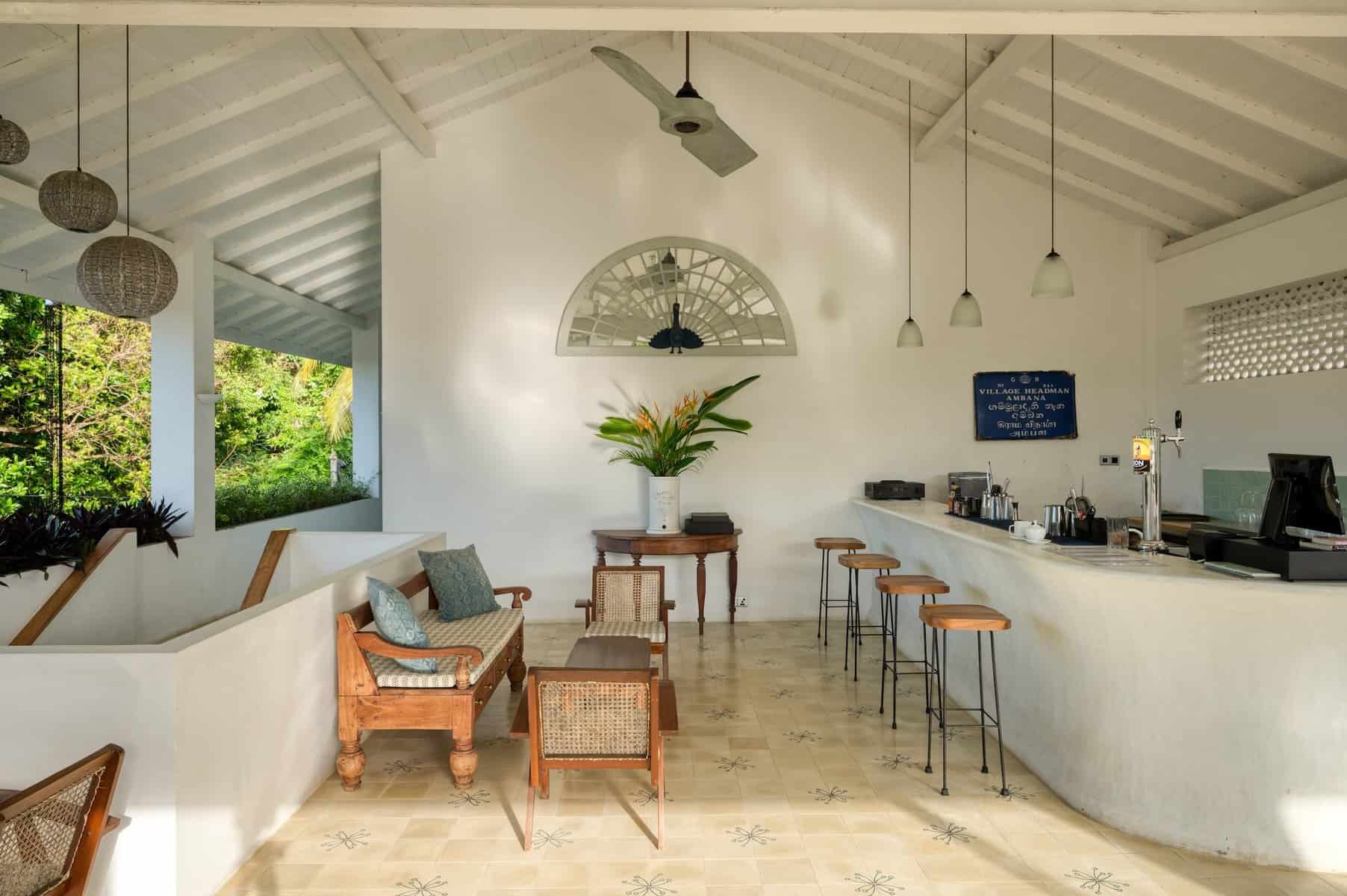 Upstairs, Illuk Restaurant & Bar, Halcyon Mawella.