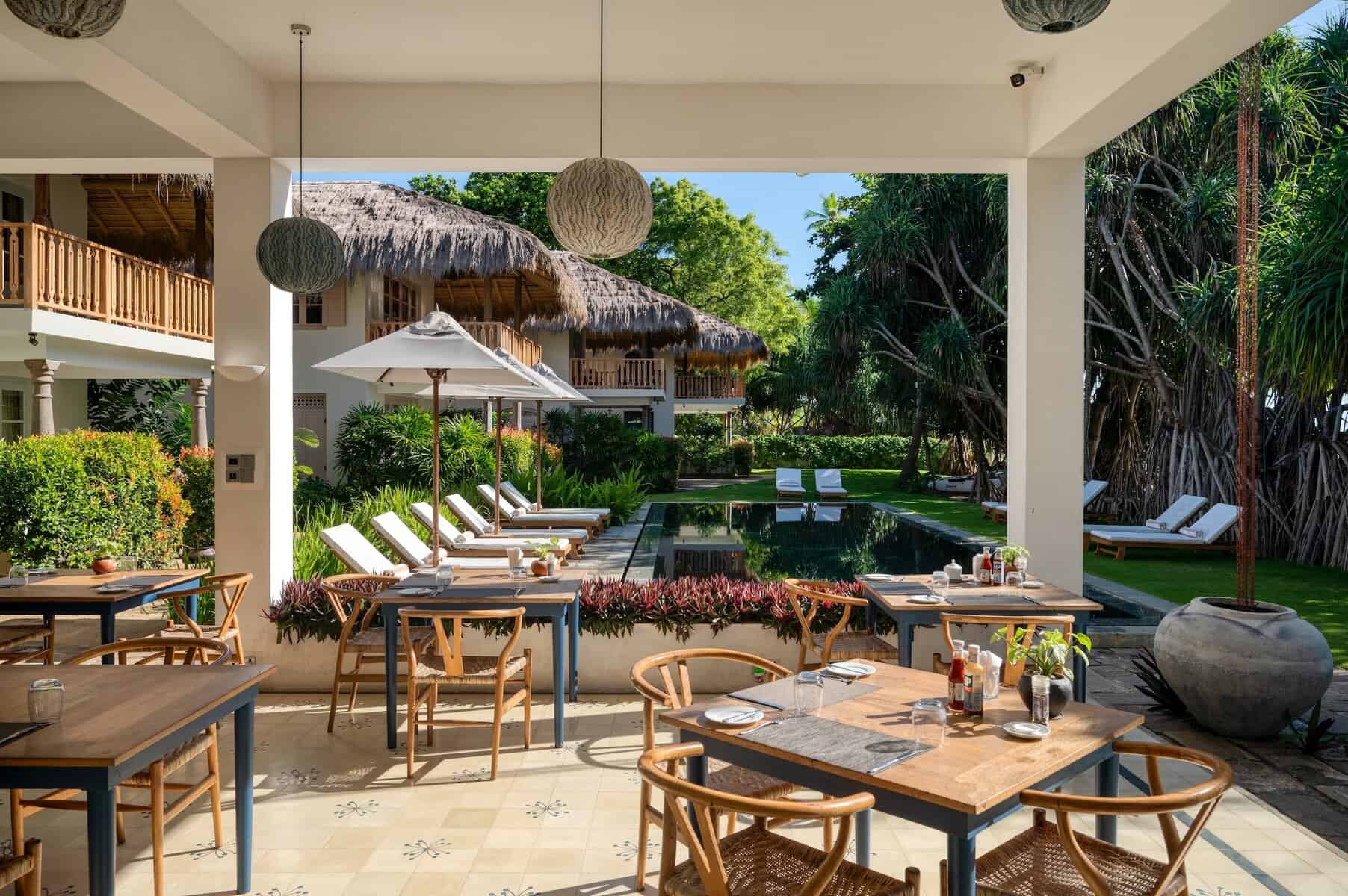 Downstairs, Illuk Restaurant & Bar, Halcyon Mawella.