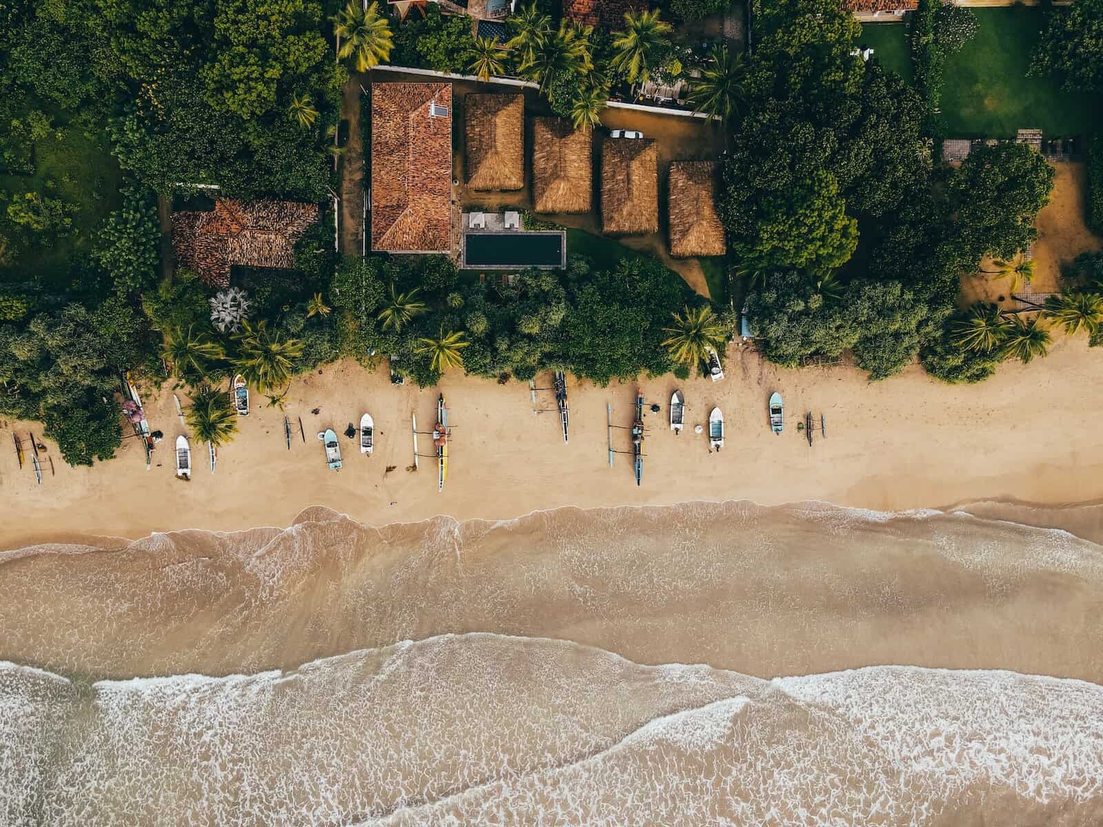 Halcyon Mawella boutique hotel, Mawella Beach, Sri Lanka.