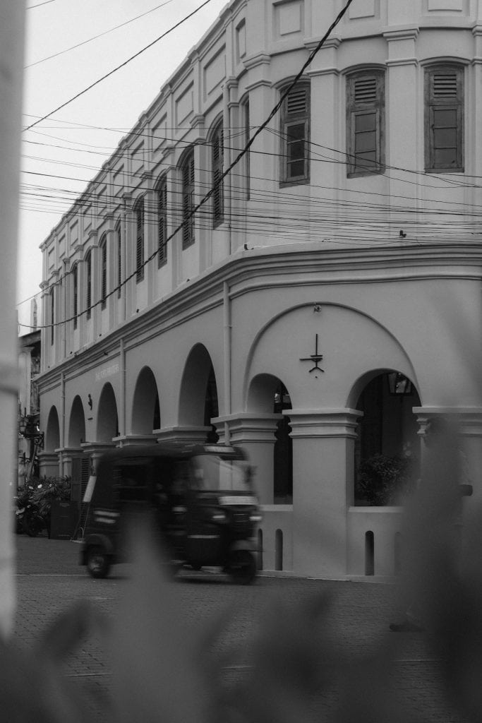 The Fort Printers hotel on Pedlar Street, Galle Fort.