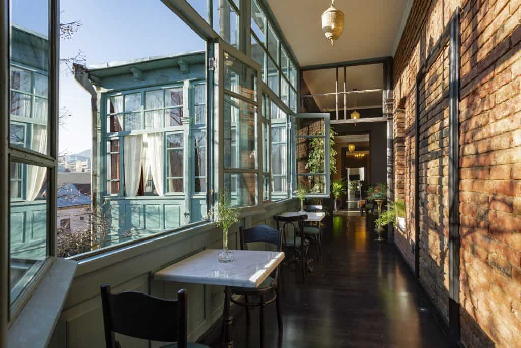 Unfound Door boutique hotel, Tbilisi, Georgia.