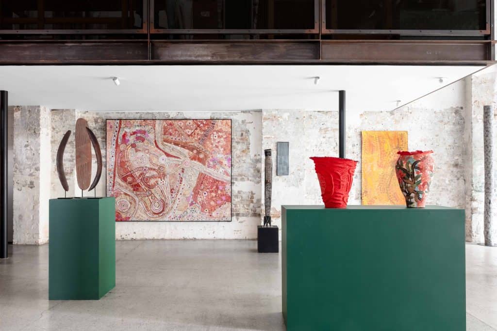 The Stars Before Us All exhibition at Michael Reid Sydney.