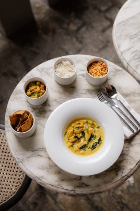 Mediterranean, North African and South Asian cuisine at 39 Bistro + Bar, The Fort Printers boutique hotel, Galle Fort.