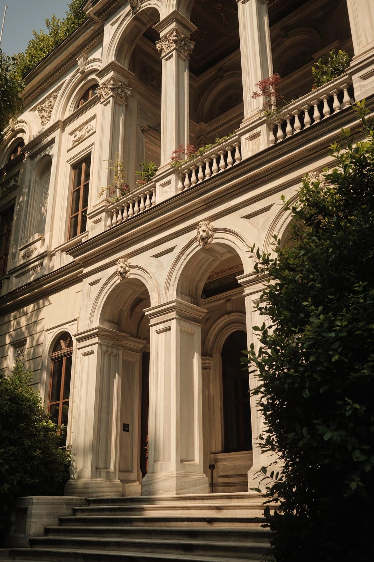 Palazzo Corpi facade, Soho House Istanbul hotel.