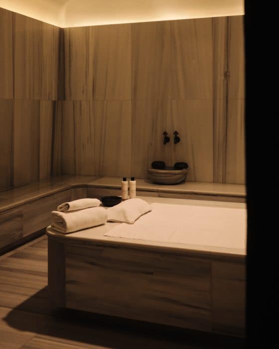 Hammam, Cowshed Spa, Soho House Istanbul hotel.
