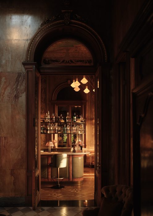Embassy Bar, Palazzo Corpi, Soho House Istanbul hotel.