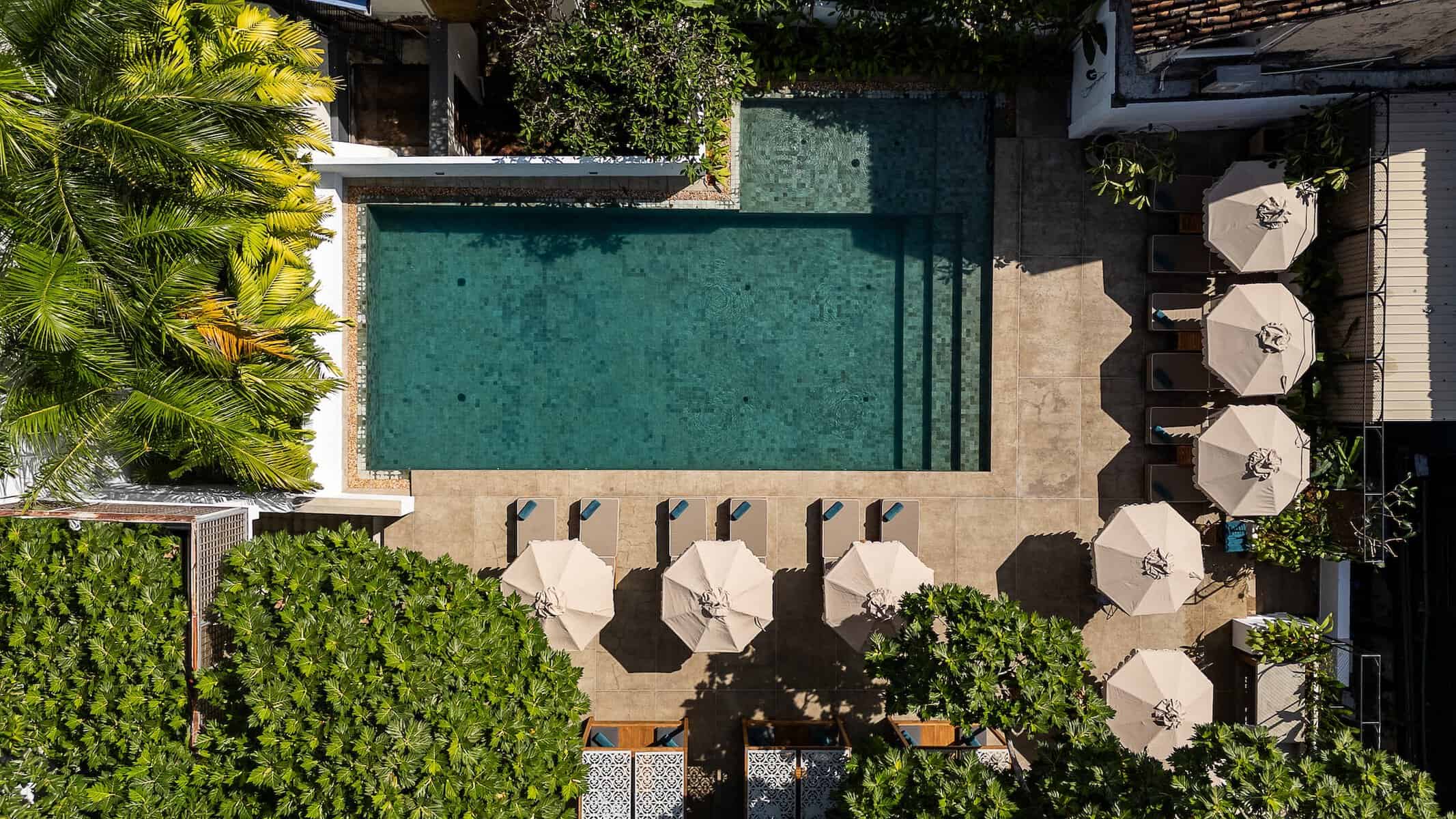 Fort Bazaar swimming pool is second largest in Galle Fort, Sri Lanka.