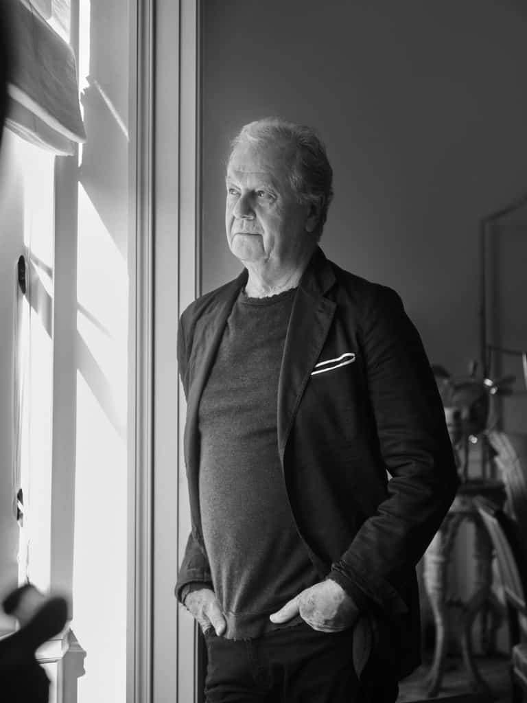 Jacques Grange. Portrait of Jacques Grange, Paris 2021.