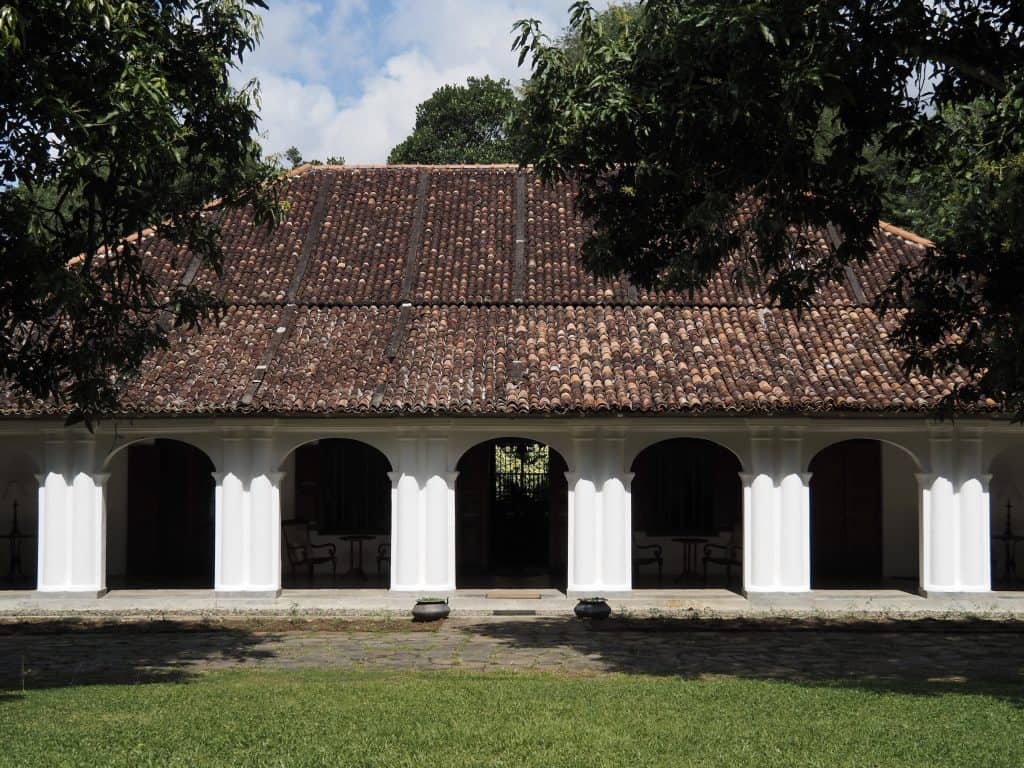 Adigar's Manor The terracotta roof tiles of Adigar's Manor, once reserved for royal residences in the kingdom of Kandy, Sri Lanka.