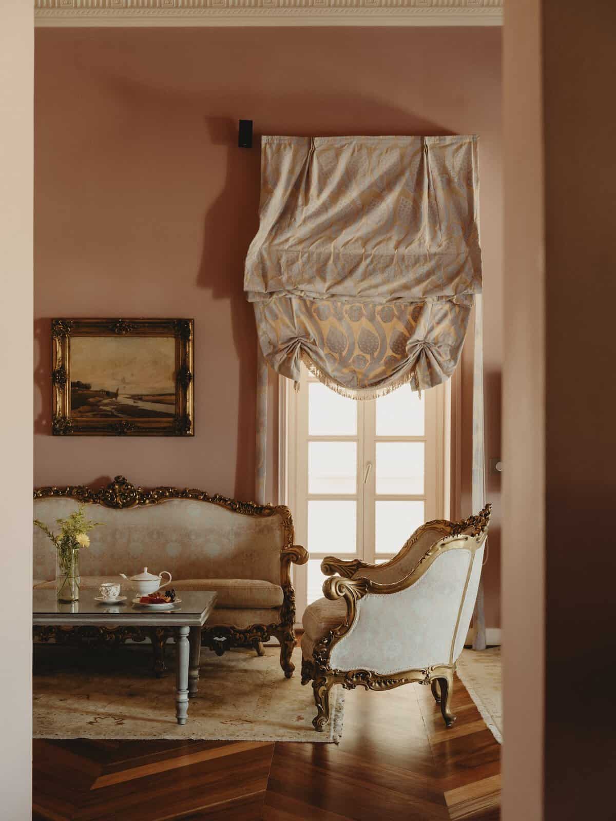 French style at La Maison Bleue in El Gouna, a boutique hotel on the Red Sea, from Egypt Beyond.