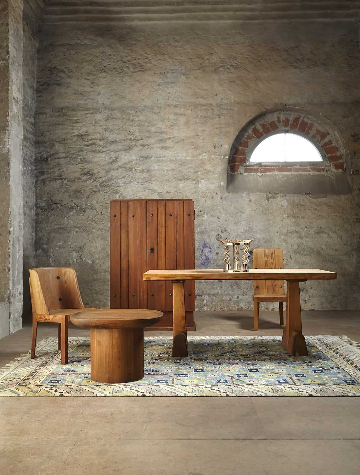 Axel Einar Hjorth. An arrangement of Sports Cabin Furniture designed by Axel Einar Hjorth at Modernity, Stockholm.